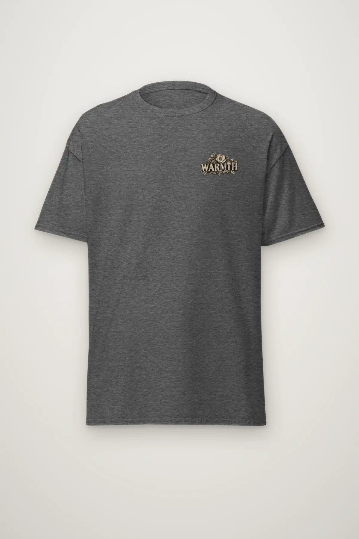 "Warmth in Stone" Heavyweight Unisex Crewneck T-shirt