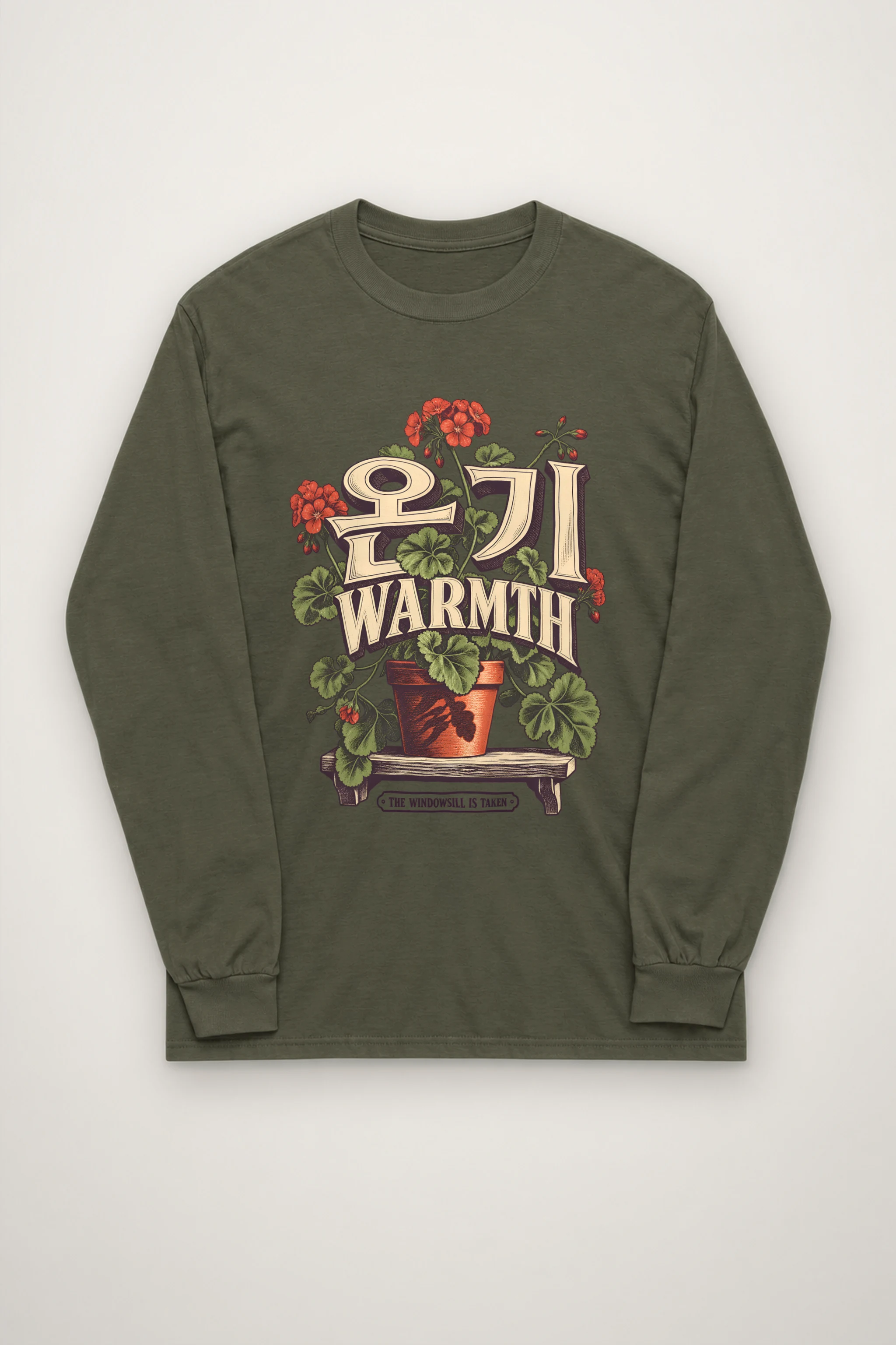 "Warmth Windowsill" Unisex Longsleeve T-shirt