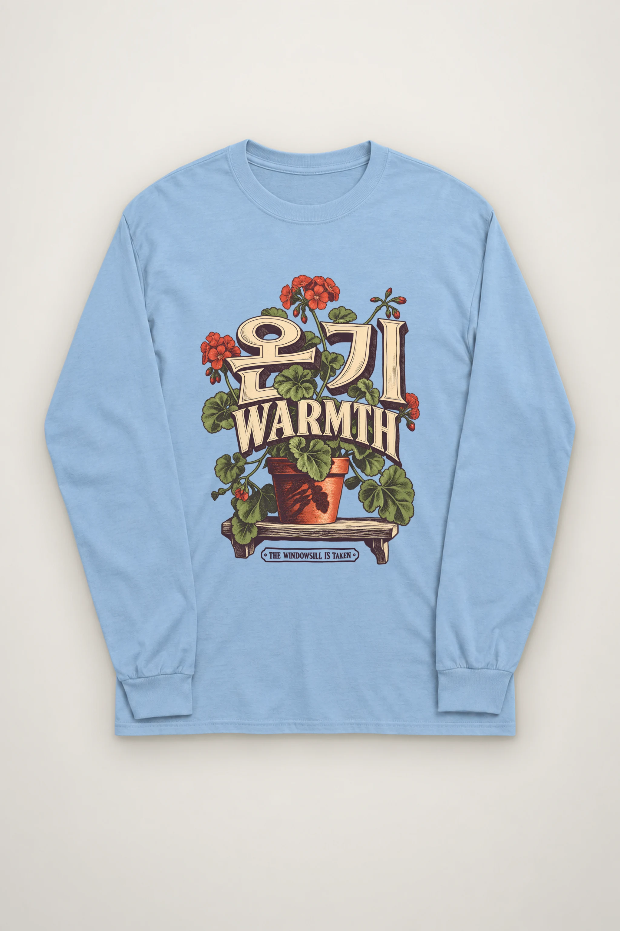 "Warmth Windowsill" Unisex Longsleeve T-shirt