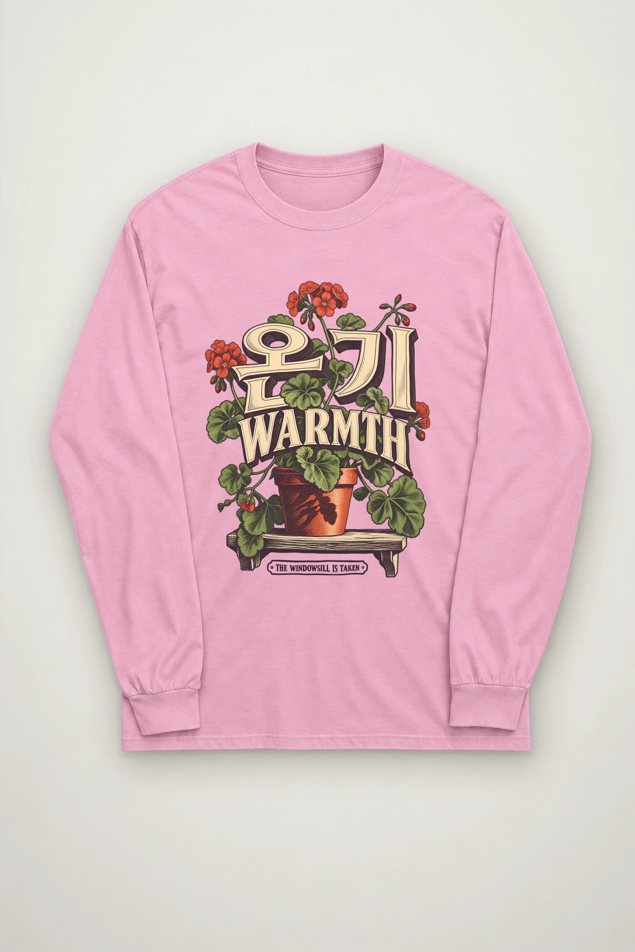 "Warmth Windowsill" Unisex Longsleeve T-shirt