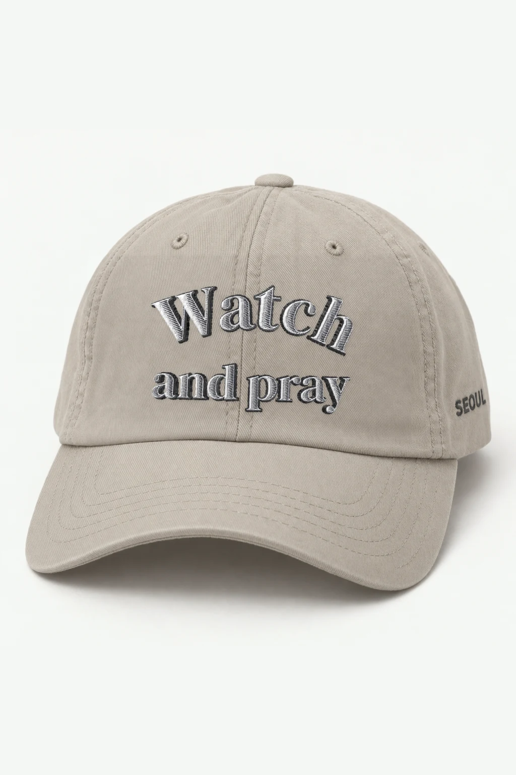 "Watch and Pray" Classic Dad Hat · Embroidered