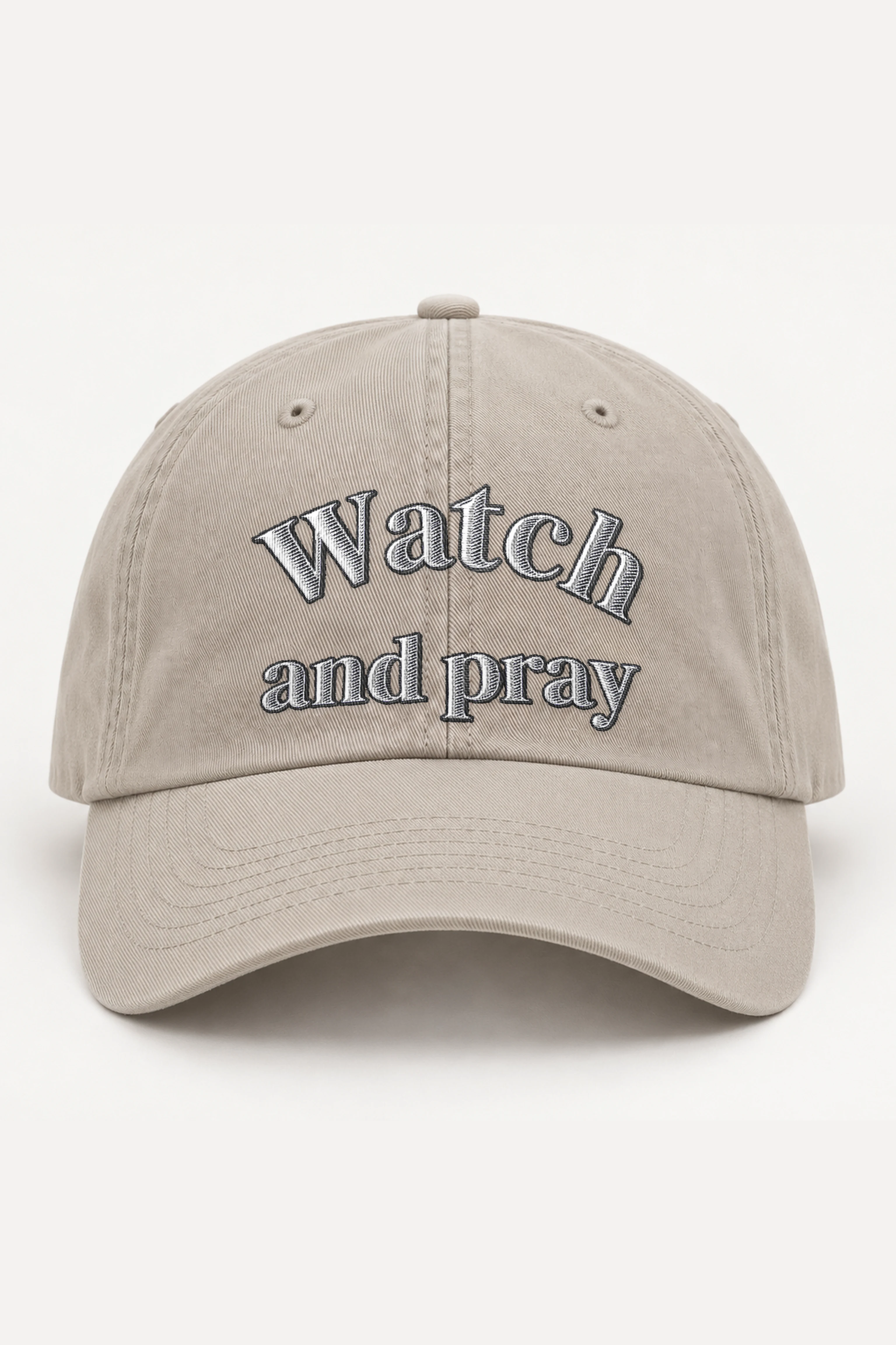 "Watch and Pray" Classic Dad Hat · Embroidered