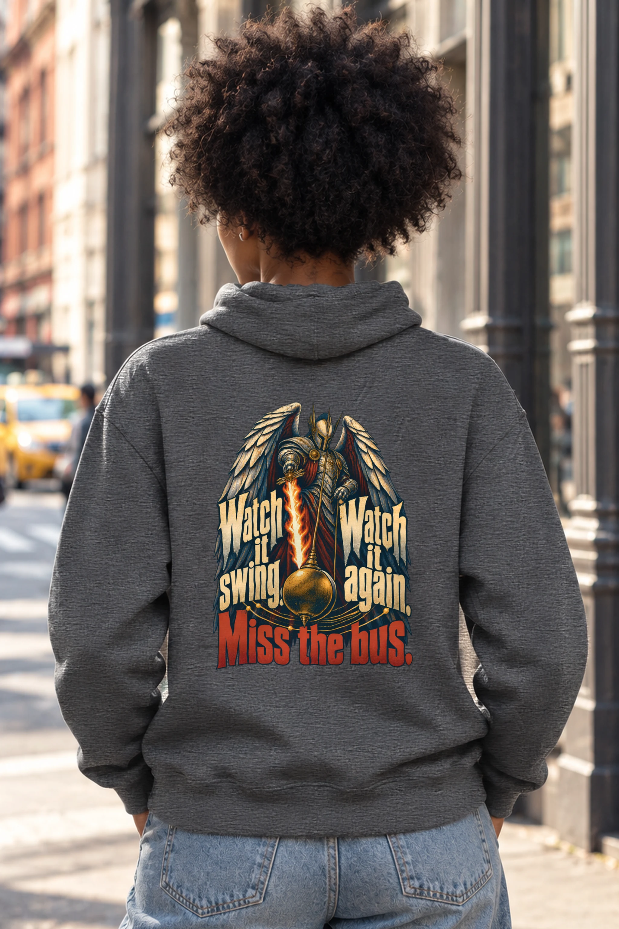 "Watch It Swing" Unisex Pullover Hoodie