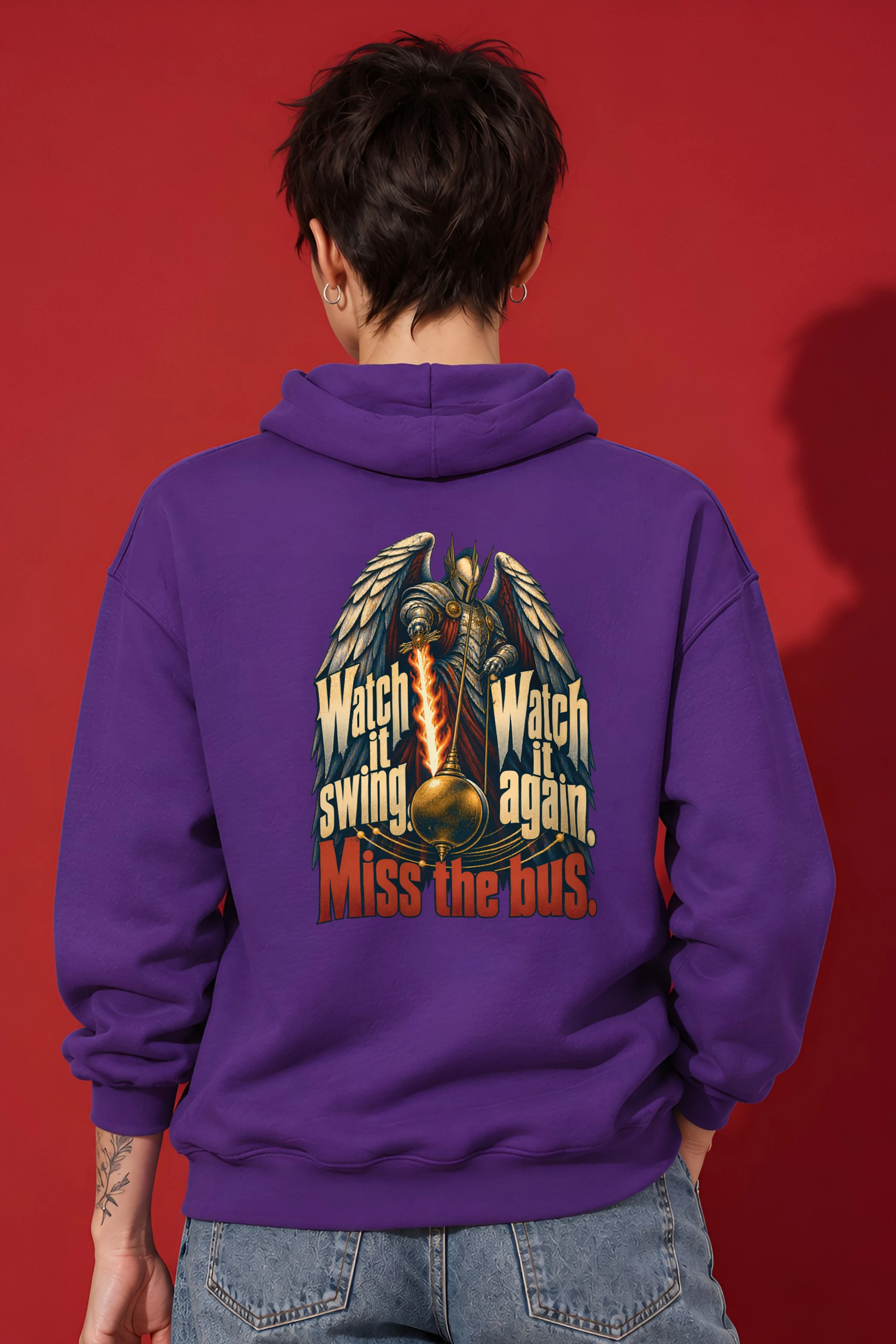 "Watch It Swing" Unisex Pullover Hoodie