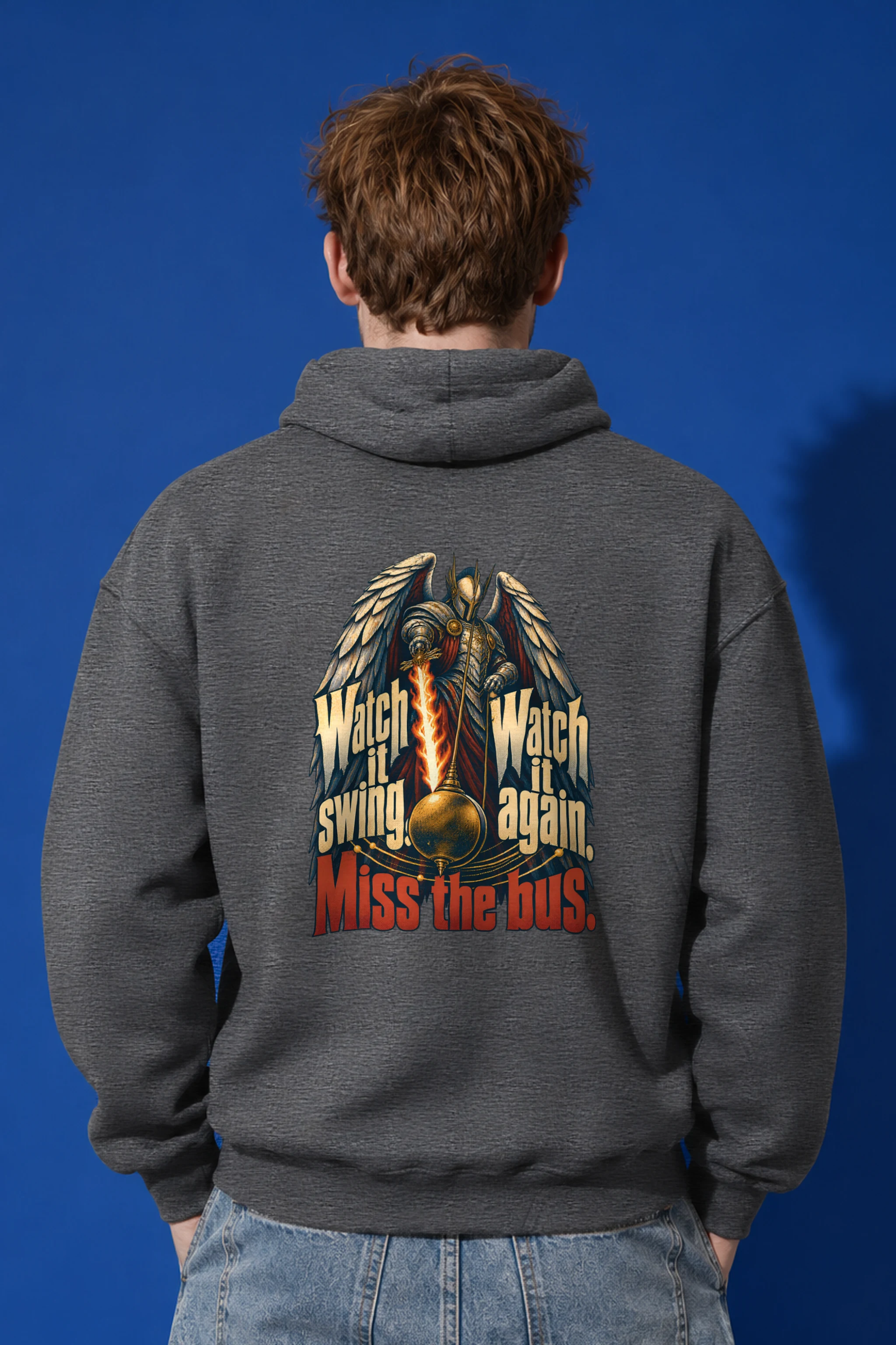 "Watch It Swing" Unisex Pullover Hoodie