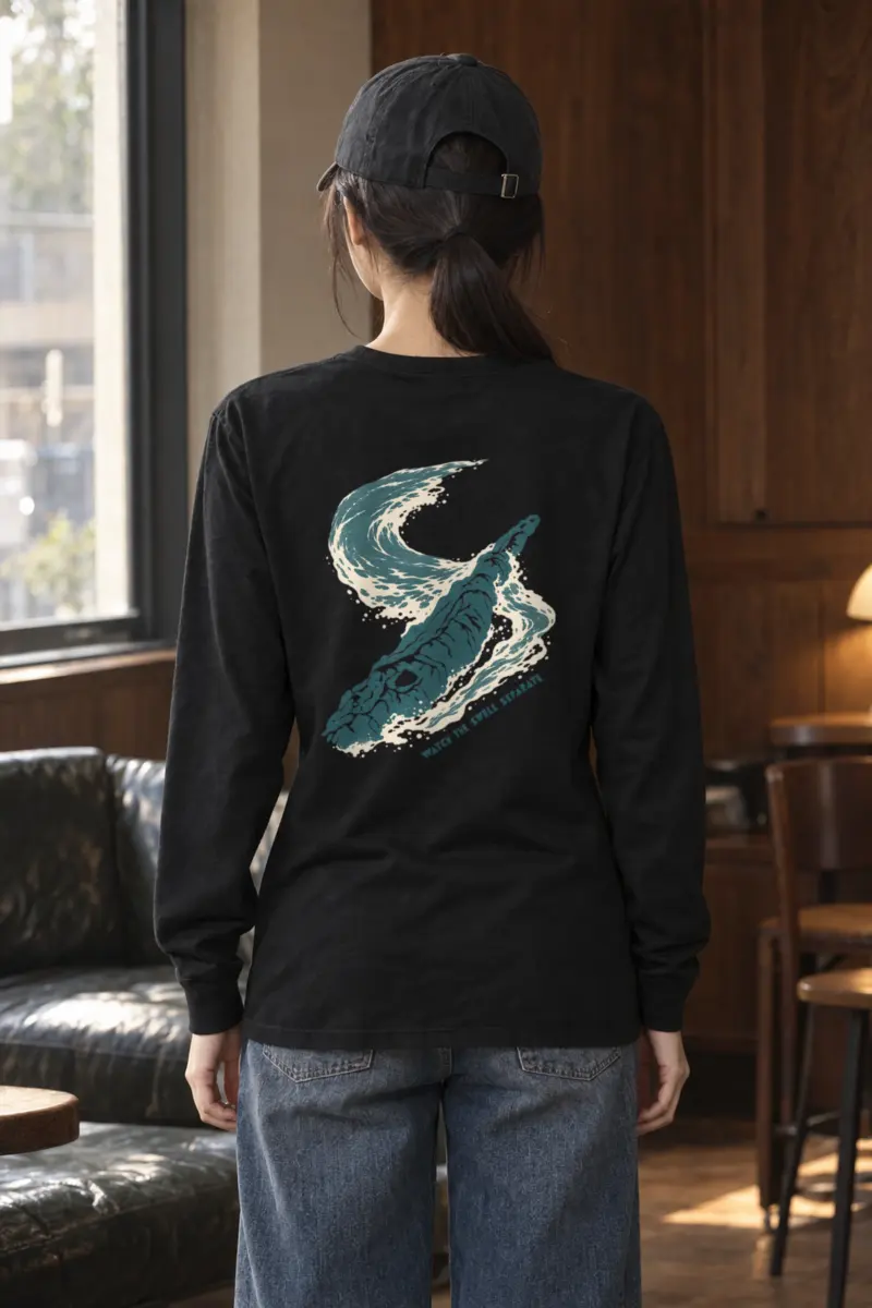 “Watch the Swell Separate” Unisex Longsleeve T-shirt