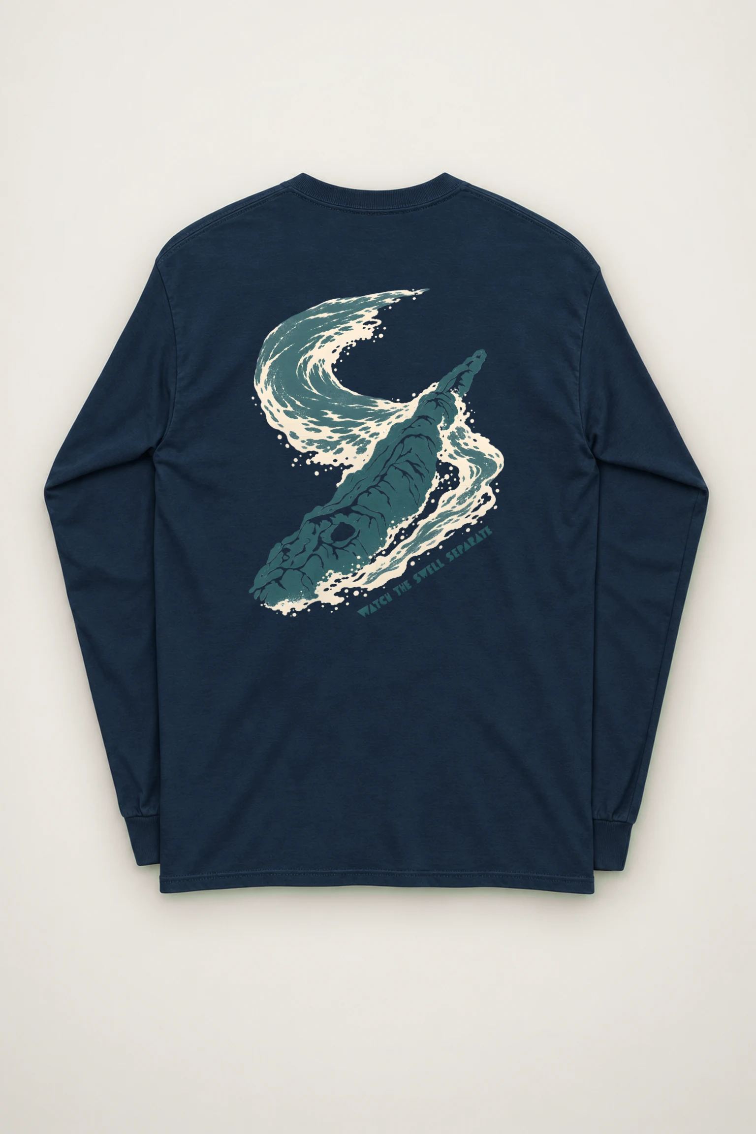"Watch the Swell Separate" Unisex Longsleeve T-shirt