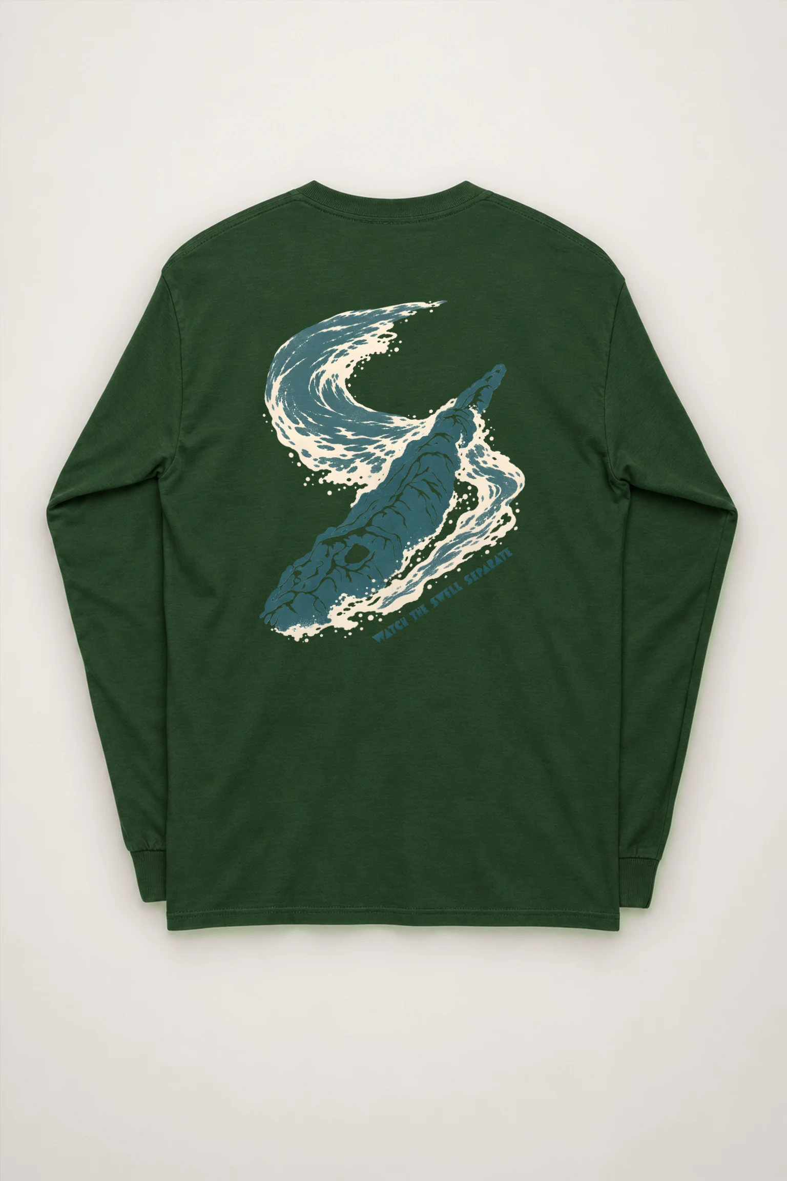 "Watch the Swell Separate" Unisex Longsleeve T-shirt