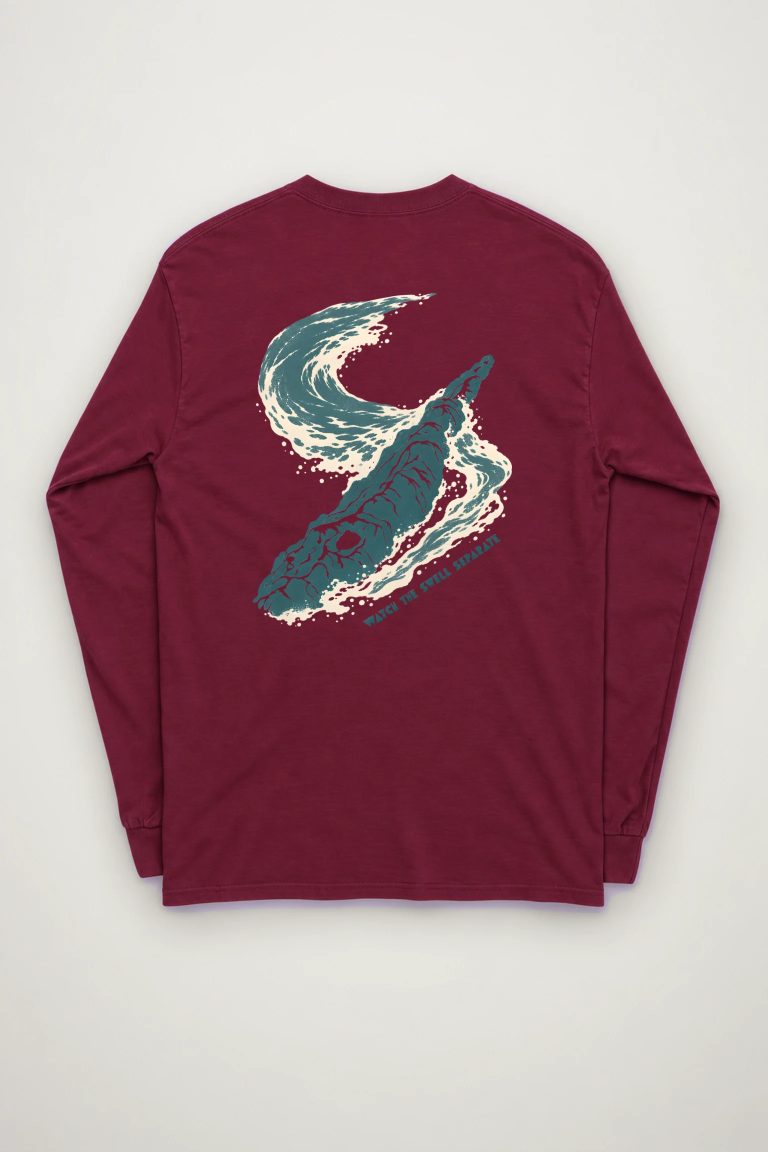 "Watch the Swell Separate" Unisex Longsleeve T-shirt
