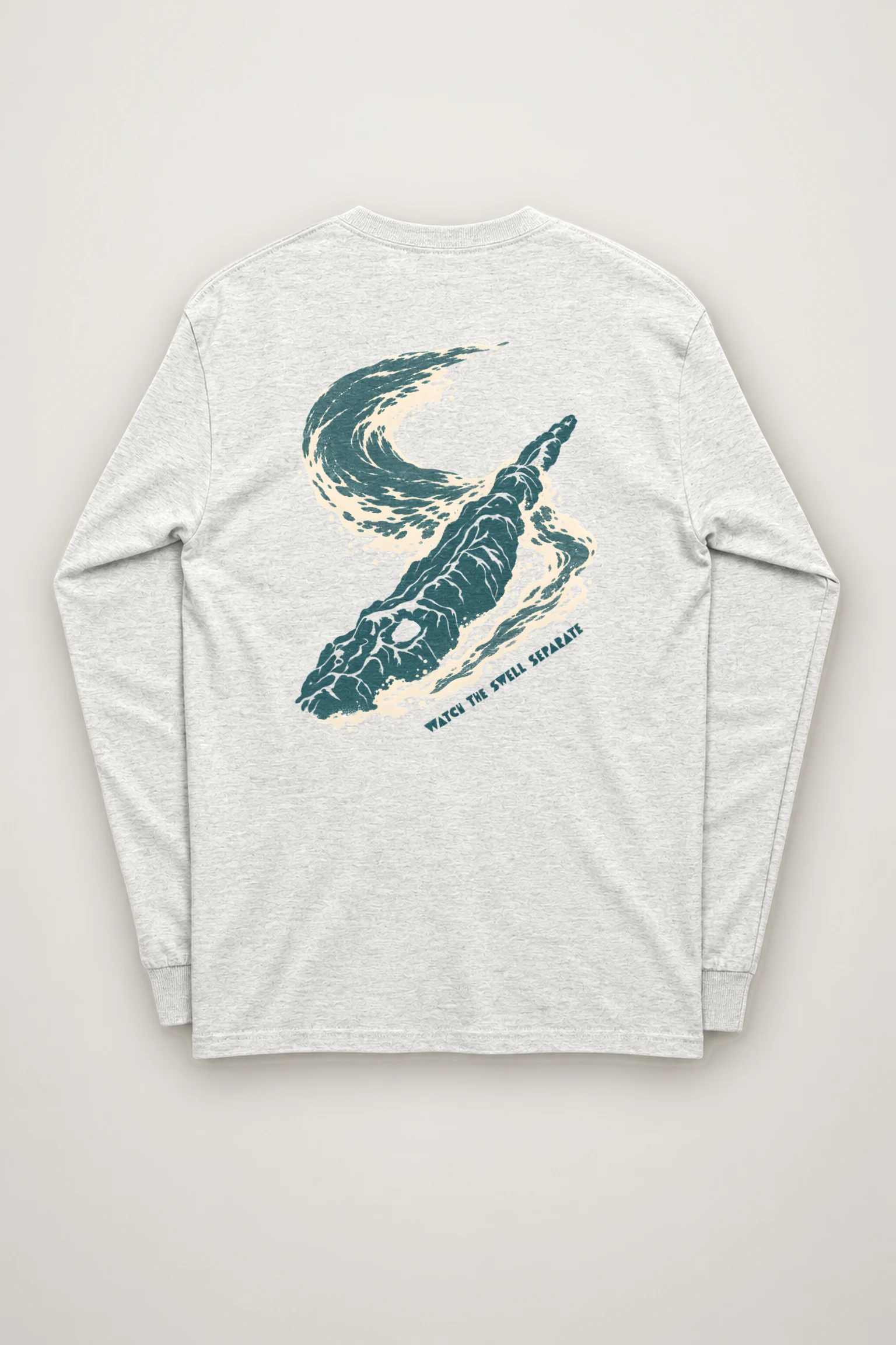 "Watch the Swell Separate" Unisex Longsleeve T-shirt