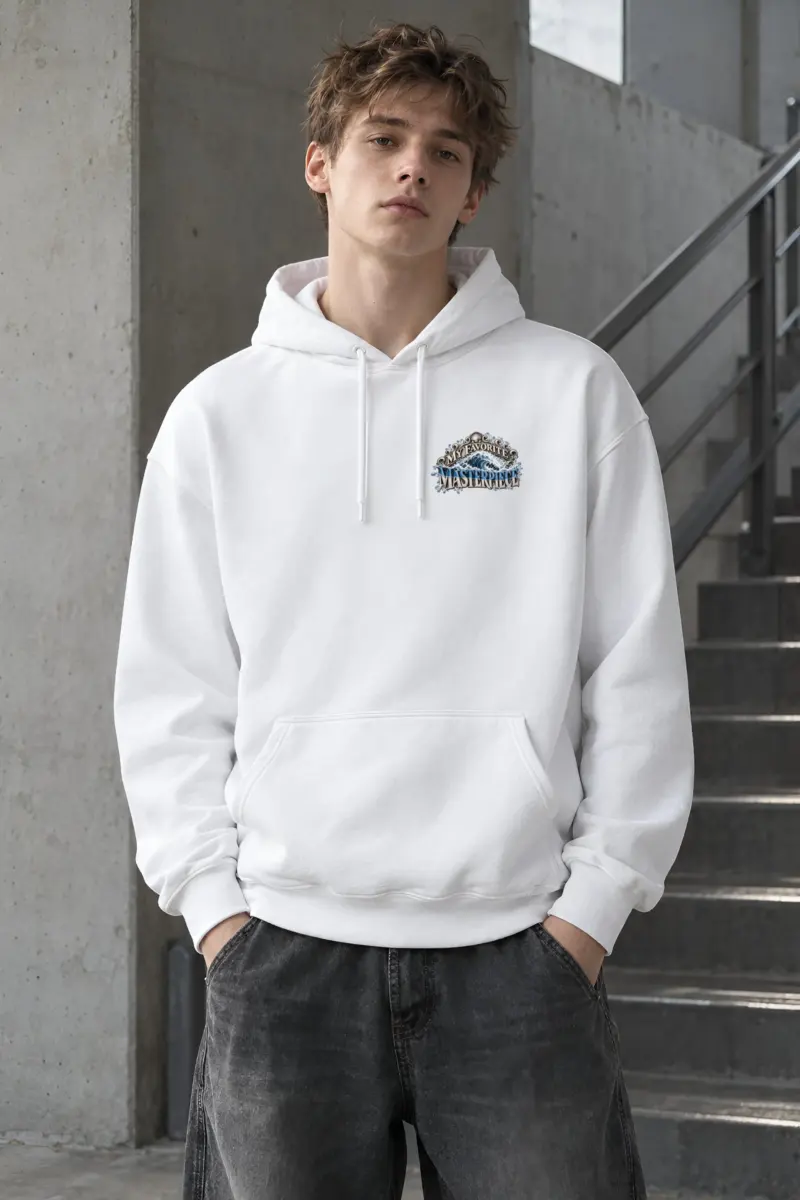 "Wave Masterpiece" Heavy Blend Unisex Pullover Hoodie