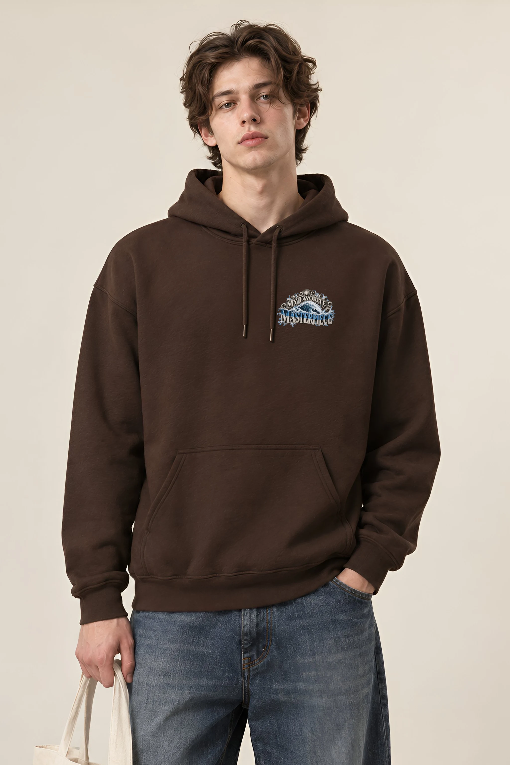 "Wave Masterpiece" 1 Pullover Hoodie