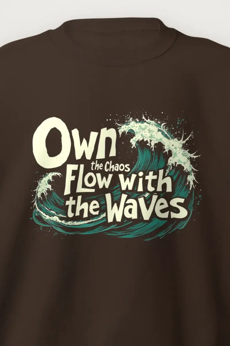 "Wave State" Heavy Blend Unisex Crewneck Sweatshirt