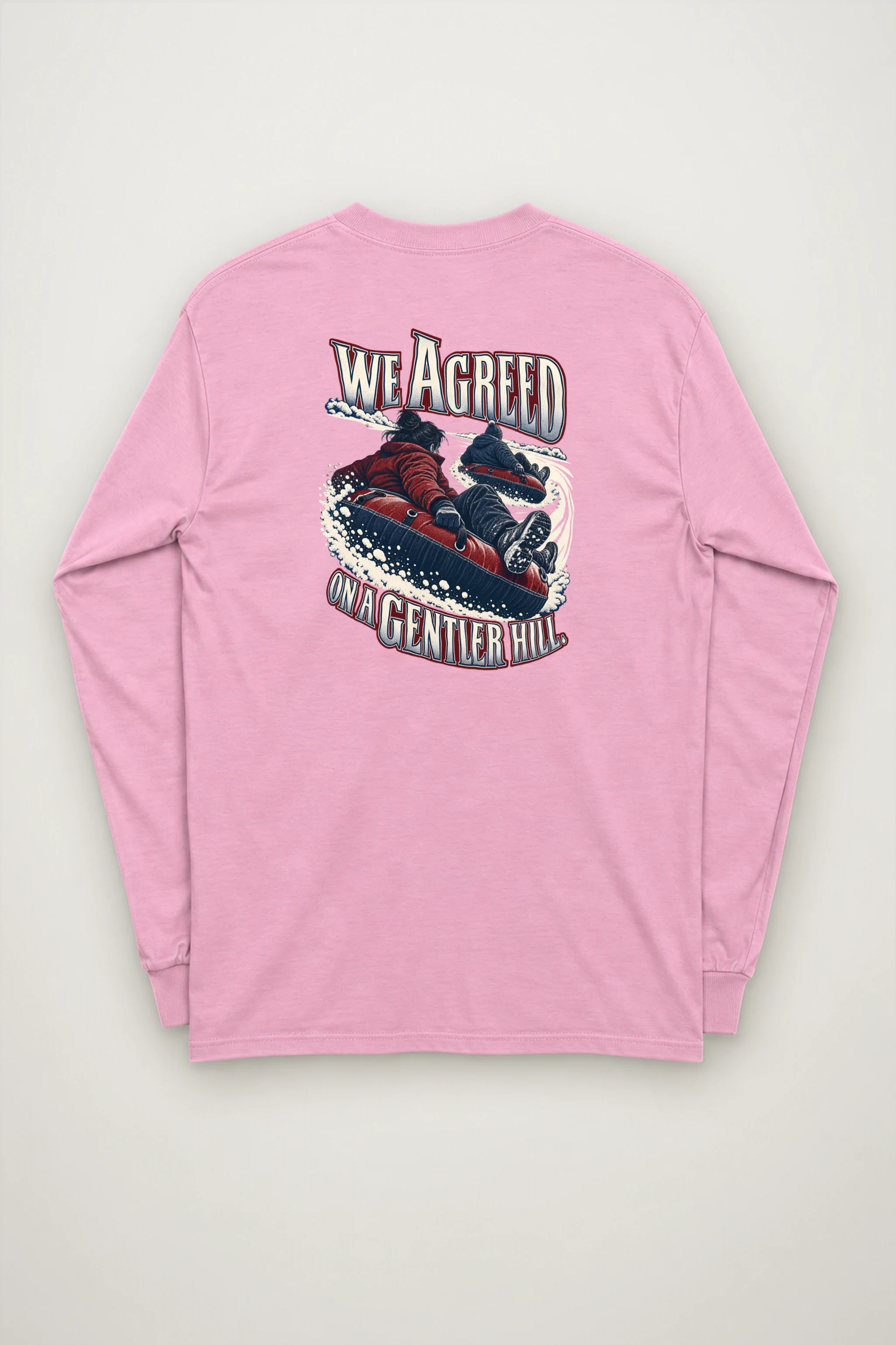 "We Agreed on a Gentler Hill" Unisex Longsleeve T-shirt