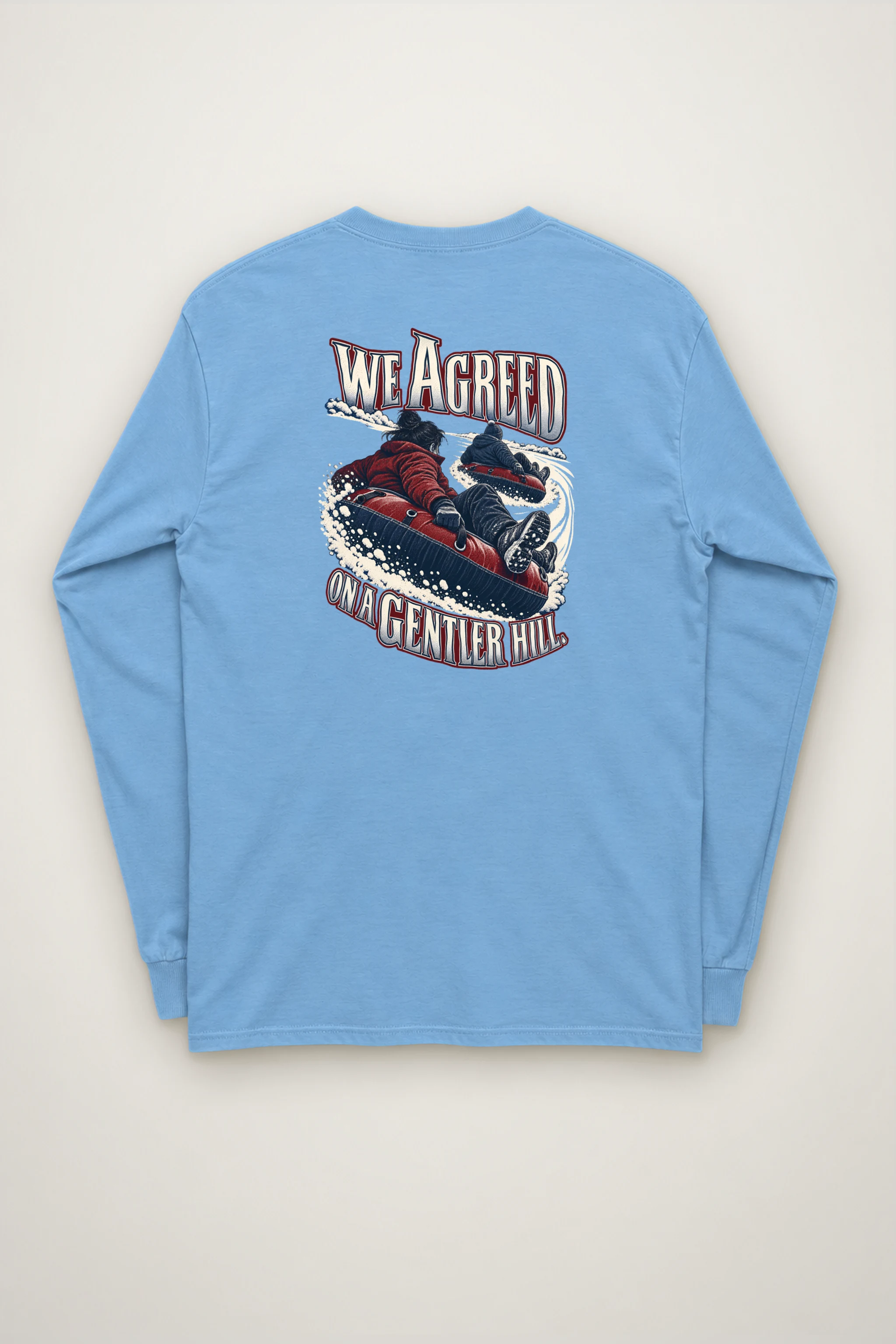 "We Agreed on a Gentler Hill" Unisex Longsleeve T-shirt