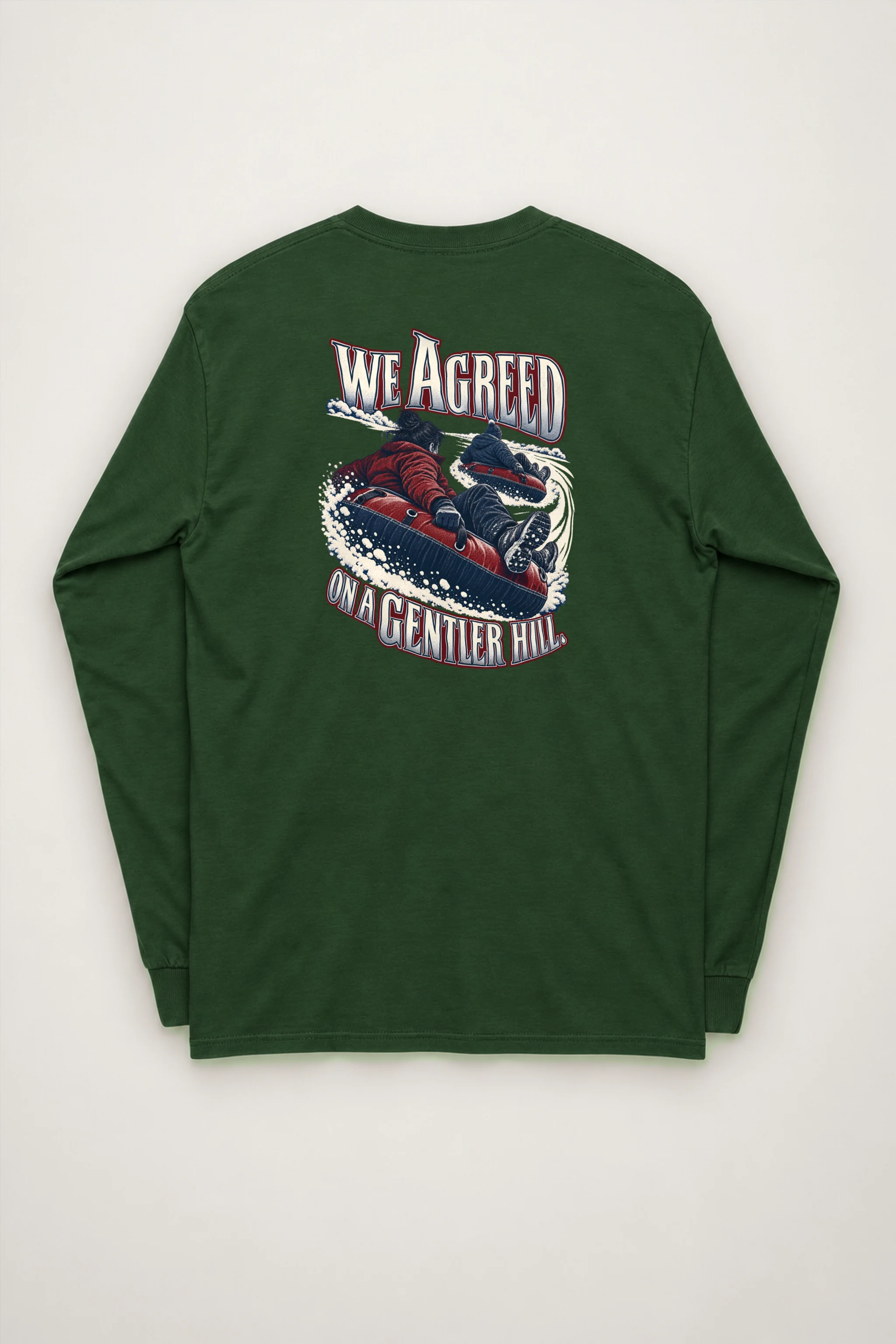 "We Agreed on a Gentler Hill" Unisex Longsleeve T-shirt