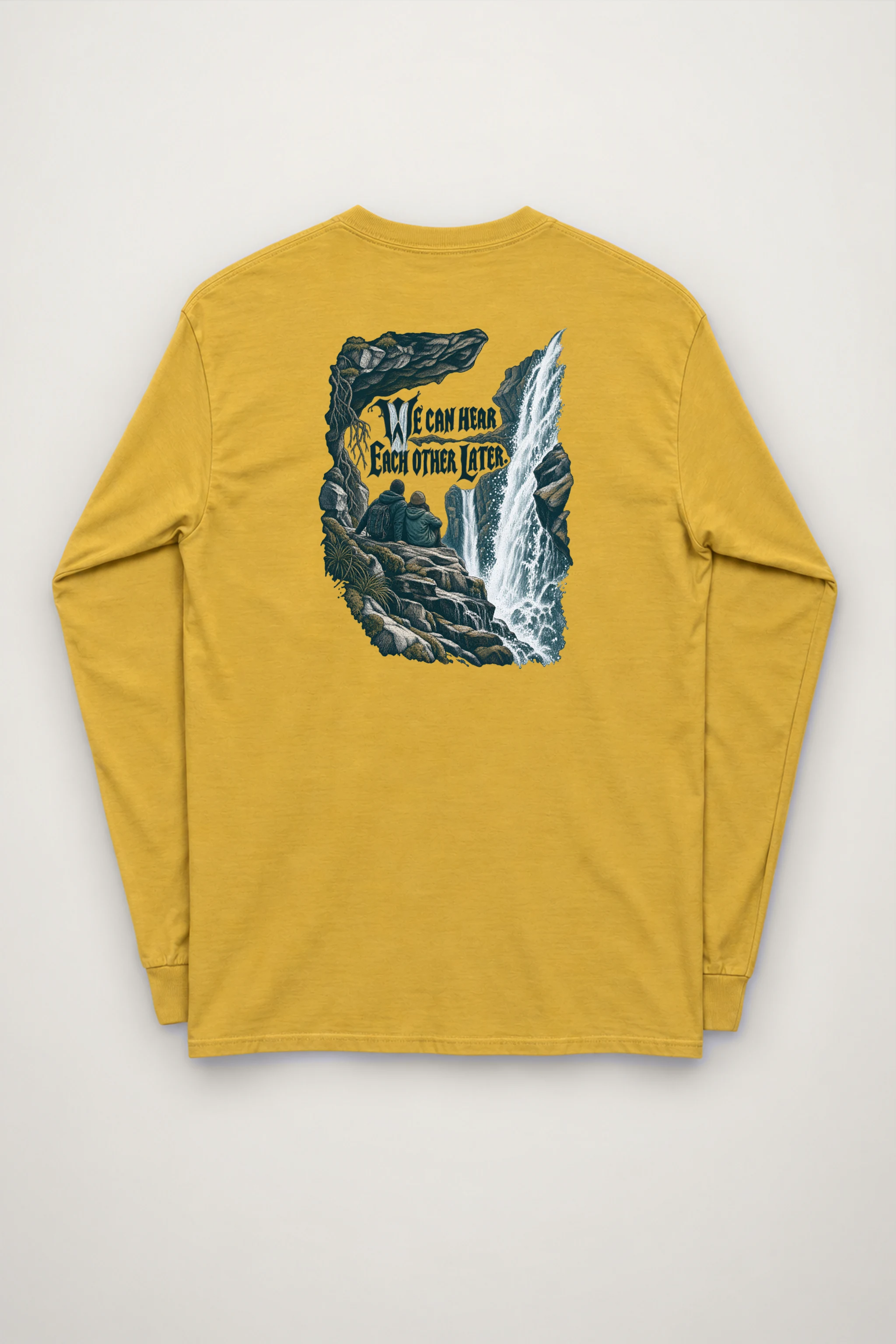 "We Can Hear Each Other Later" Unisex Longsleeve T-shirt