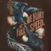 "We Flirt At Full Speed" Heavy Blend Unisex Pullover Hoodie