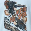 "We Flirt at Full Speed" Heavyweight Unisex Crewneck T-shirt