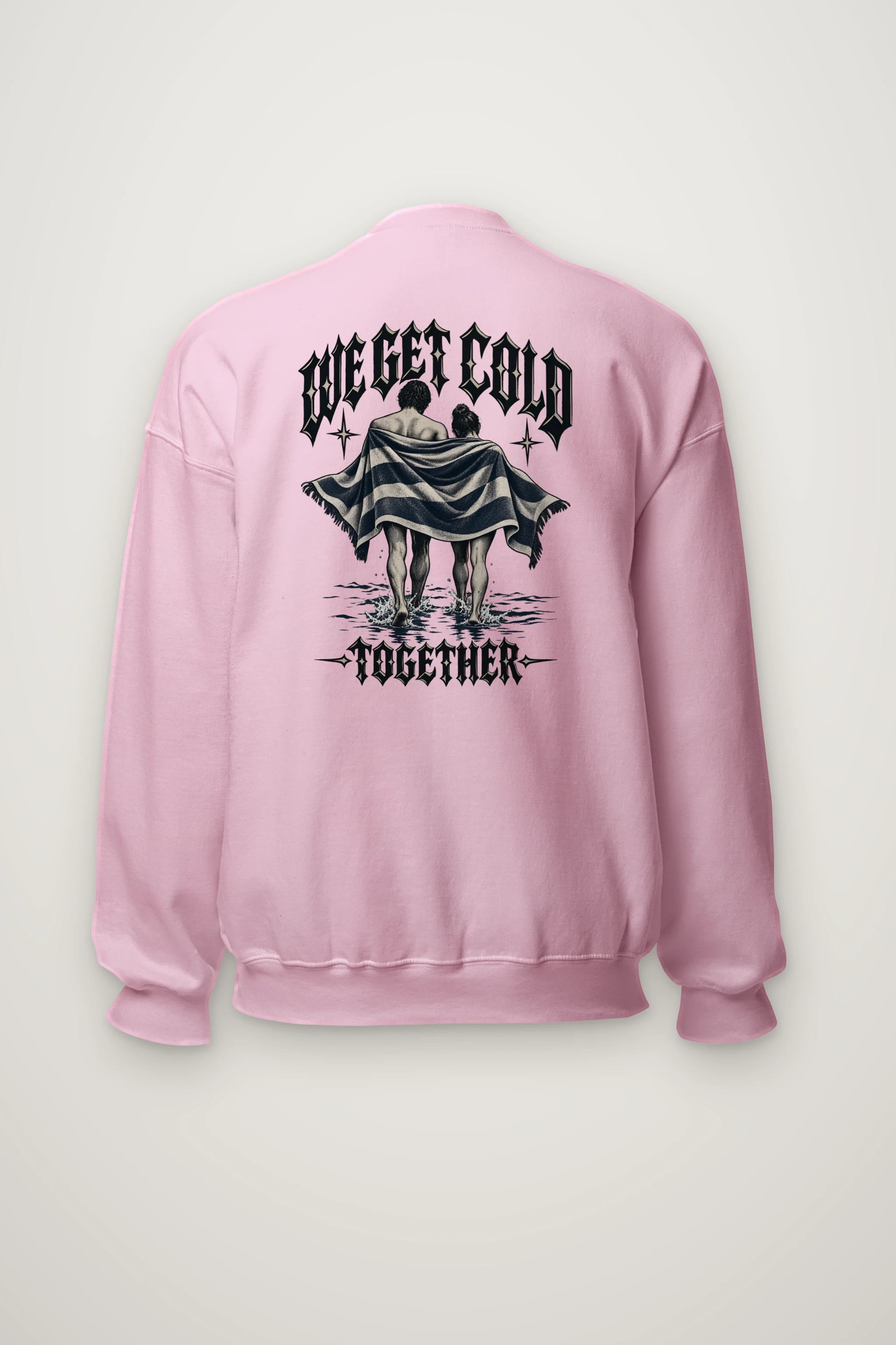 "We Get Cold Together" Heavy Blend Unisex Crewneck Sweatshirt