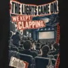 "We Kept Clapping" Men's Oversized Heavyweight Crewneck T-Shirt