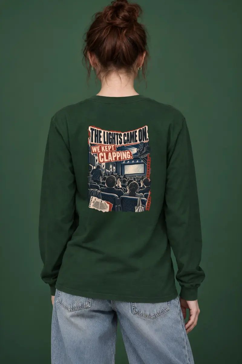 “We Kept Clapping” Unisex Longsleeve T-shirt