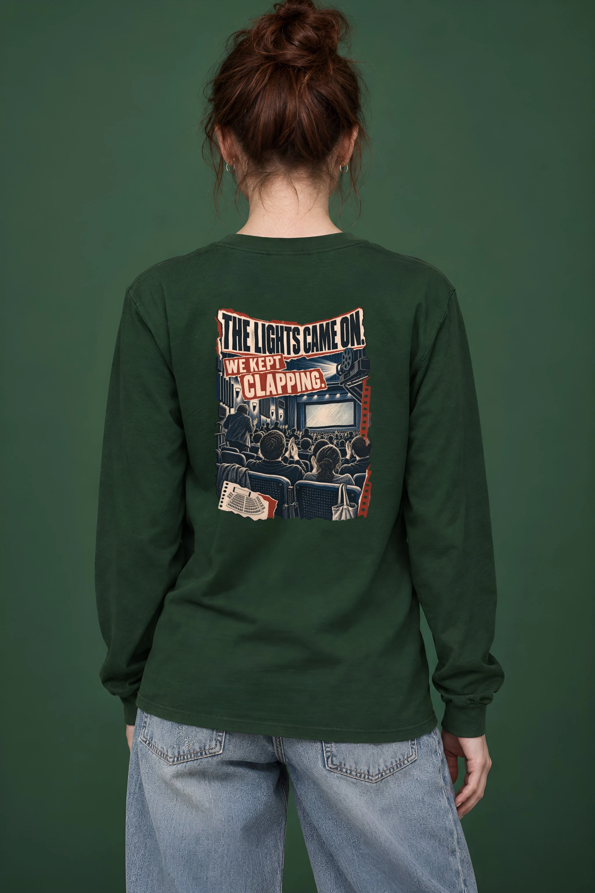 "We Kept Clapping" Unisex Longsleeve T-shirt