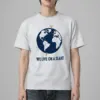 "We Live On A Slant" Heavyweight Unisex Crewneck T-shirt