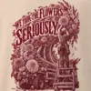 "We Took The Flowers Seriously" Men's Oversized Heavyweight Crewneck T-Shirt