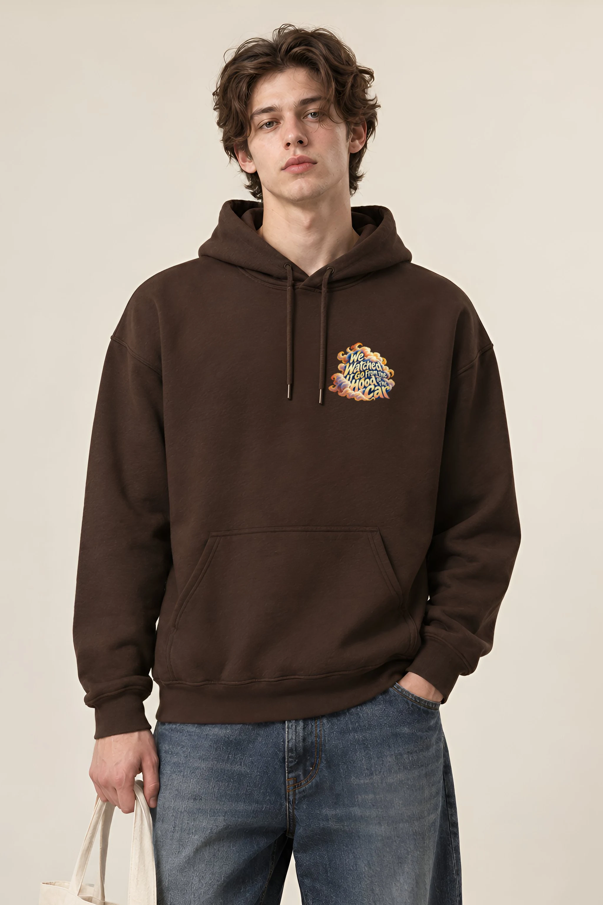 "We Watched It Go" Heavy Blend Unisex Pullover Hoodie