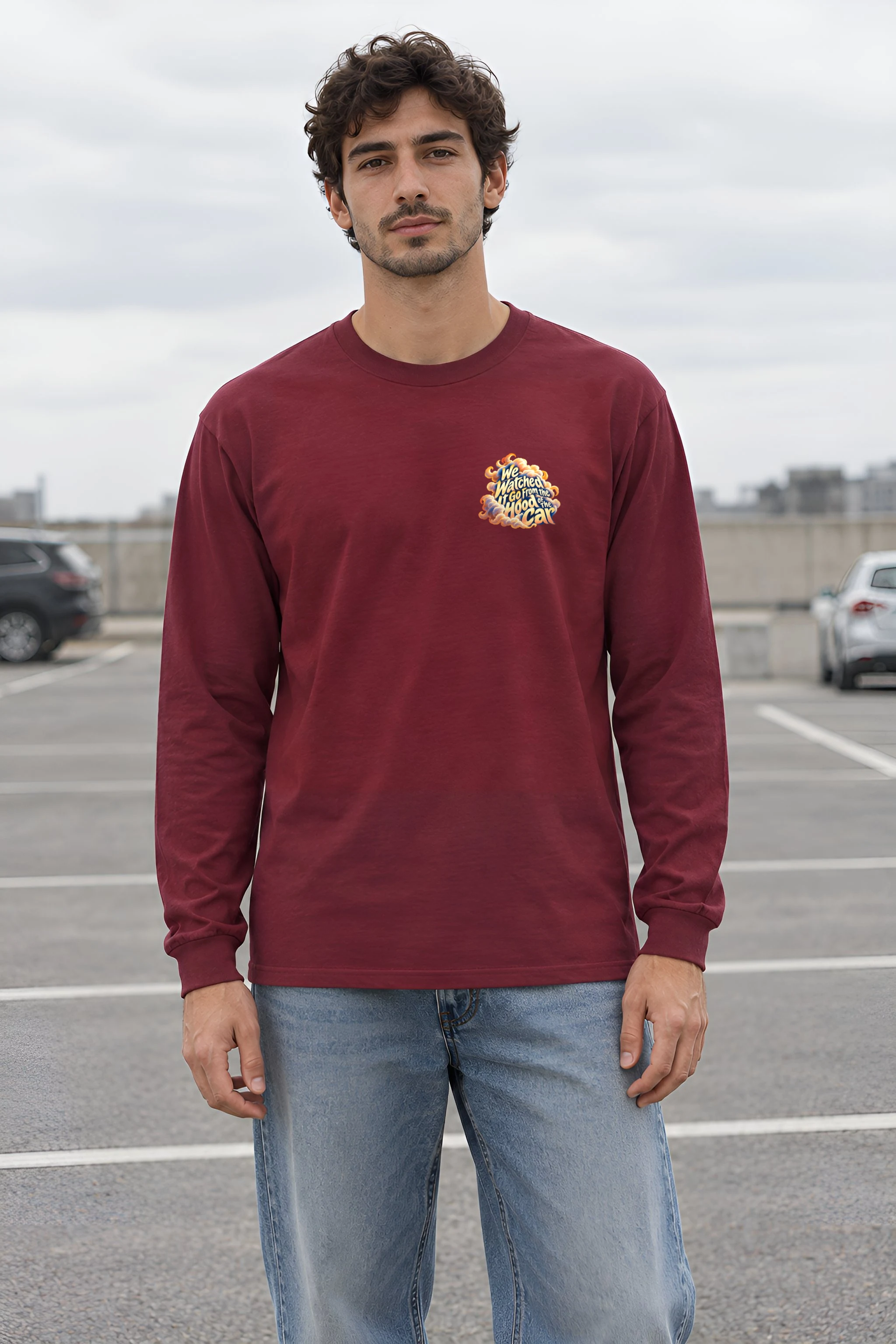 "We Watched It Go" Unisex Longsleeve T-shirt