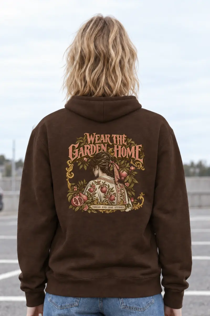 “Wear the Garden Home” Heavy Blend Unisex Pullover Hoodie