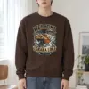 "Welcome. Grab a Log." Heavy Blend Unisex Crewneck Sweatshirt