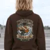 "Welcome. Grab a Log." Heavy Blend Unisex Pullover Hoodie