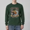 "Welcome. Grab a Log." Unisex Longsleeve T-shirt