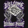 "Welcome Without Proof" Unisex Jersey Tank