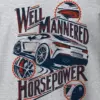 "Well Mannered Horsepower" Heavy Blend Unisex Crewneck Sweatshirt