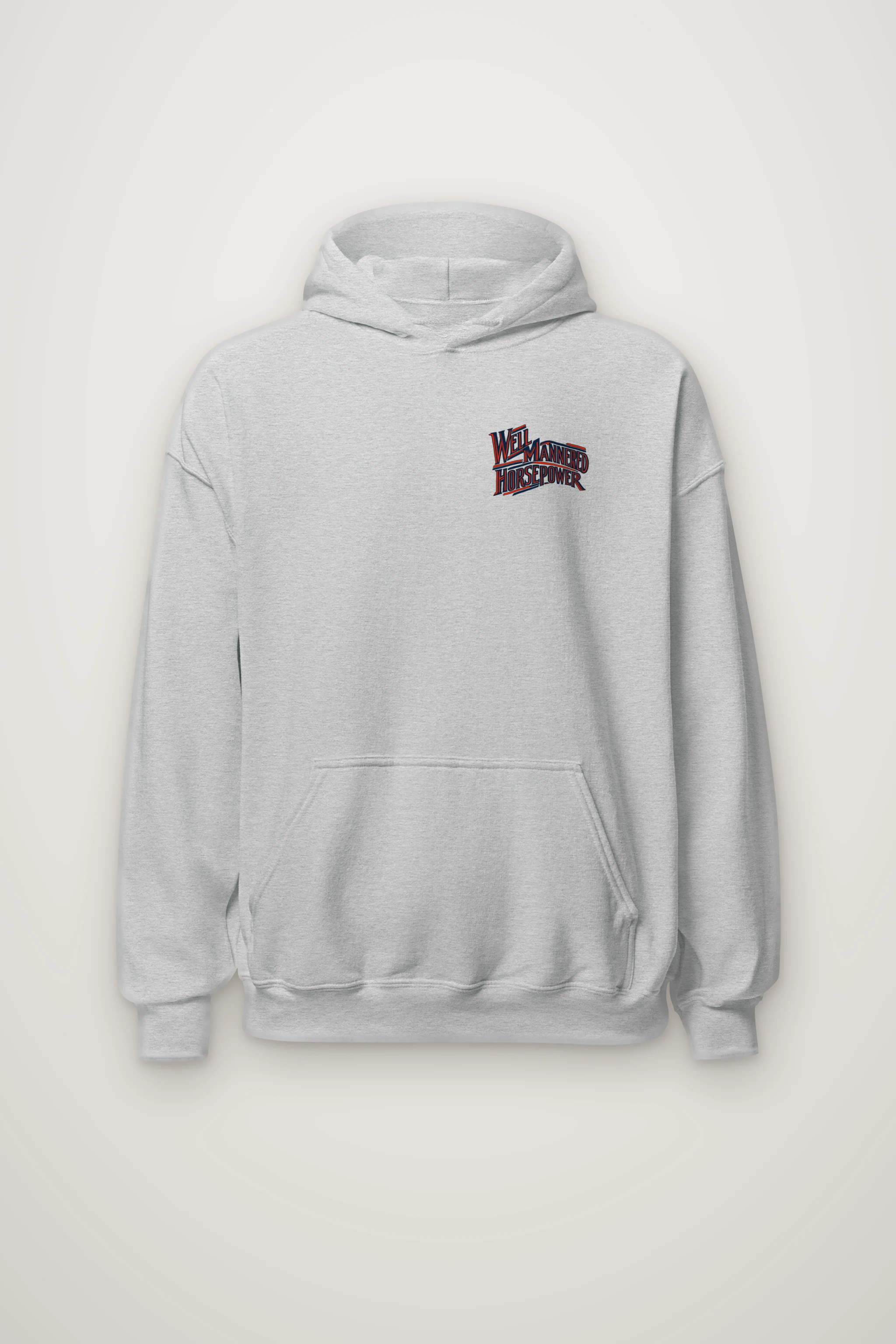 "Well Mannered Horsepower" Heavy Blend Unisex Pullover Hoodie