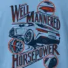 "Well Mannered Horsepower" Heavyweight Unisex Crewneck T-shirt