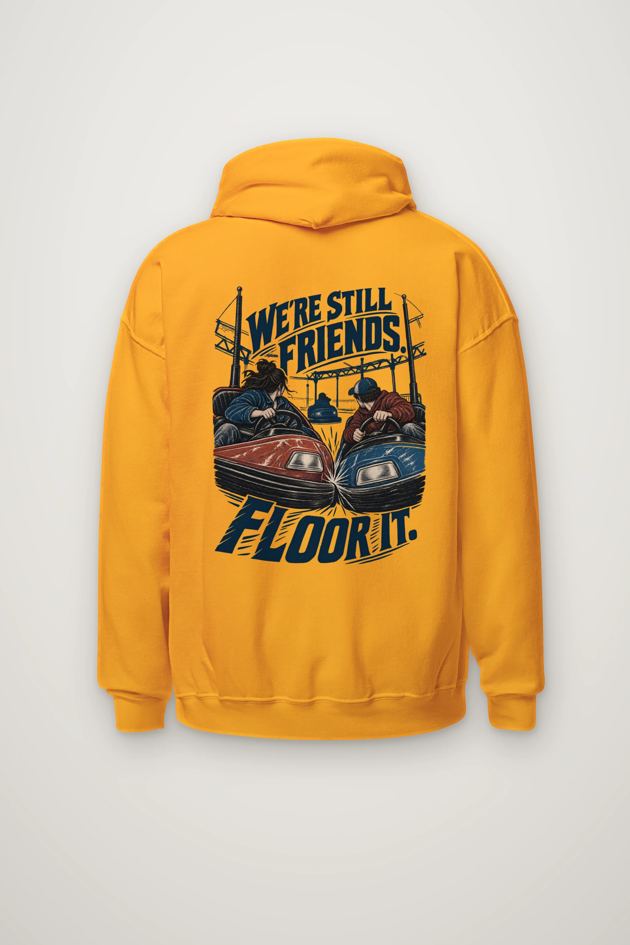 "We're Still Friends Floor It" Heavy Blend Unisex Pullover Hoodie
