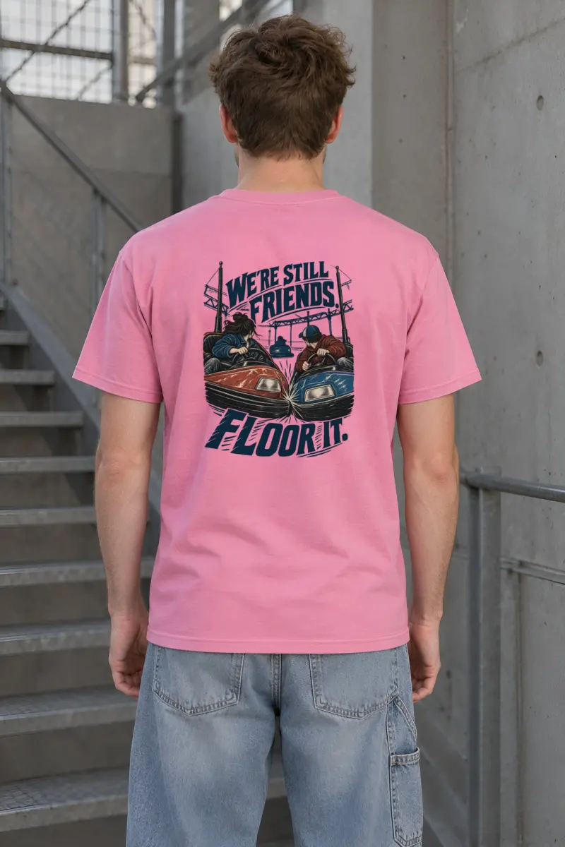 “We’re Still Friends Floor It” Heavyweight Unisex Crewneck T-shirt