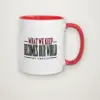 White / Red Inside