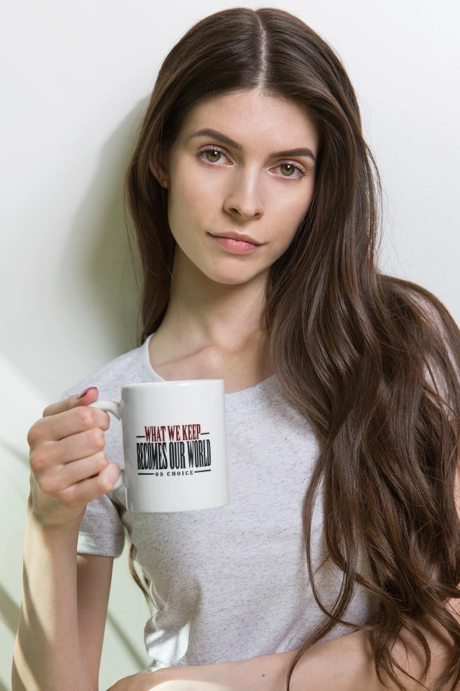 “What We Keep Becomes Our World” 11oz Ceramic Mug