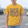 "WHAT WE NOTICE BECOMES OUR WORLD" Heavyweight Unisex Crewneck T-shirt