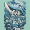 "What's Under Us" Unisex Jersey Tank