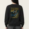 "When the Buses Sleep" Heavy Blend Unisex Crewneck Sweatshirt
