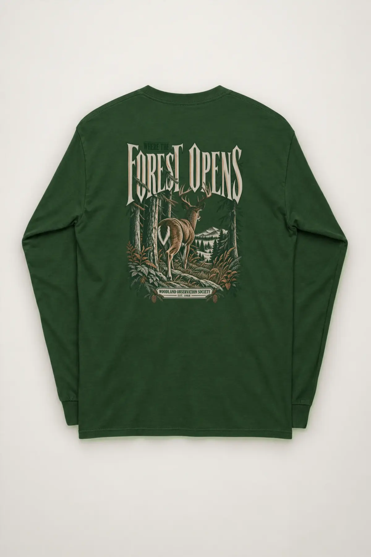 "Where the Forest Opens" Unisex Longsleeve T-shirt