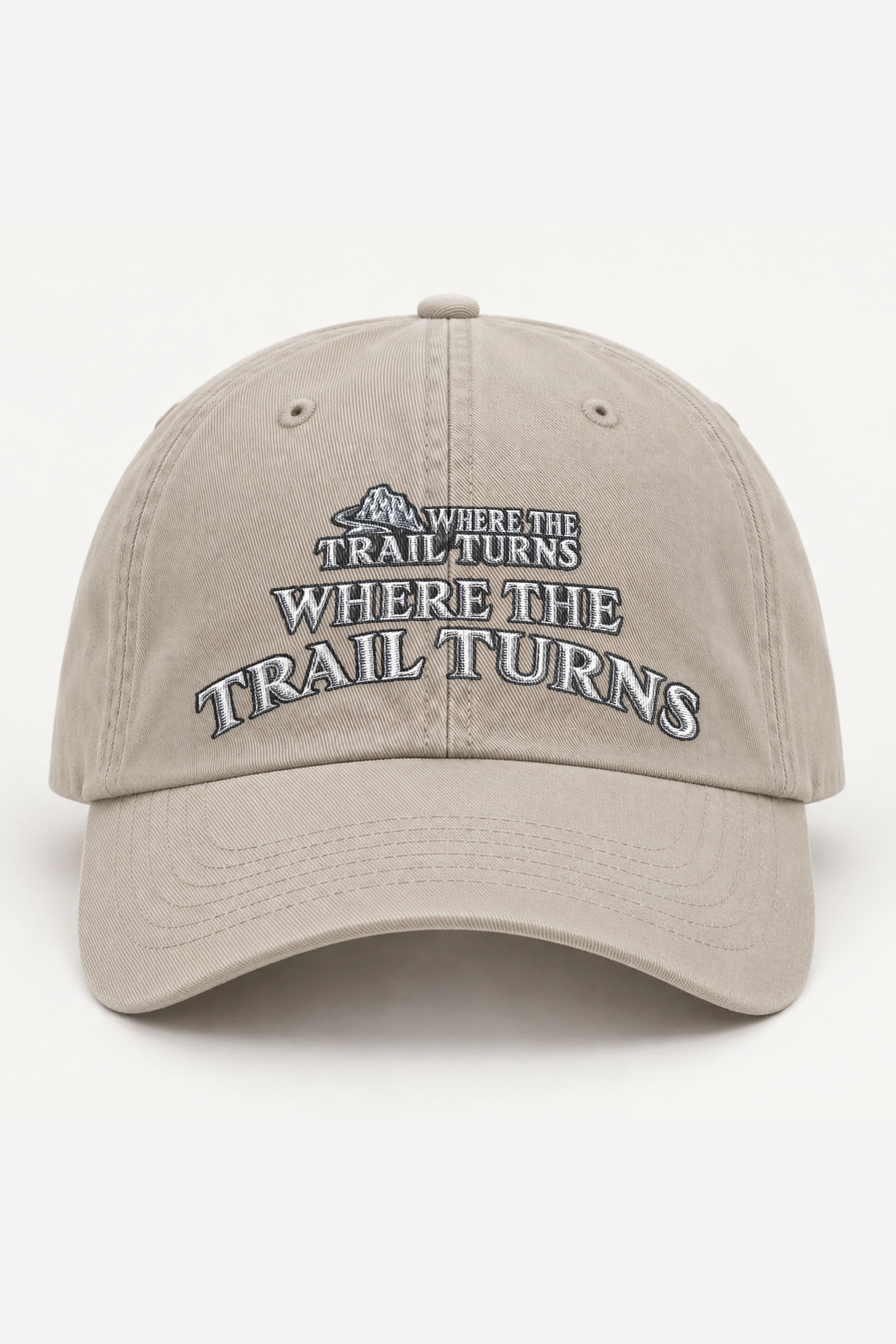 "Where The Trail Turns" Classic Dad Hat · Embroidered