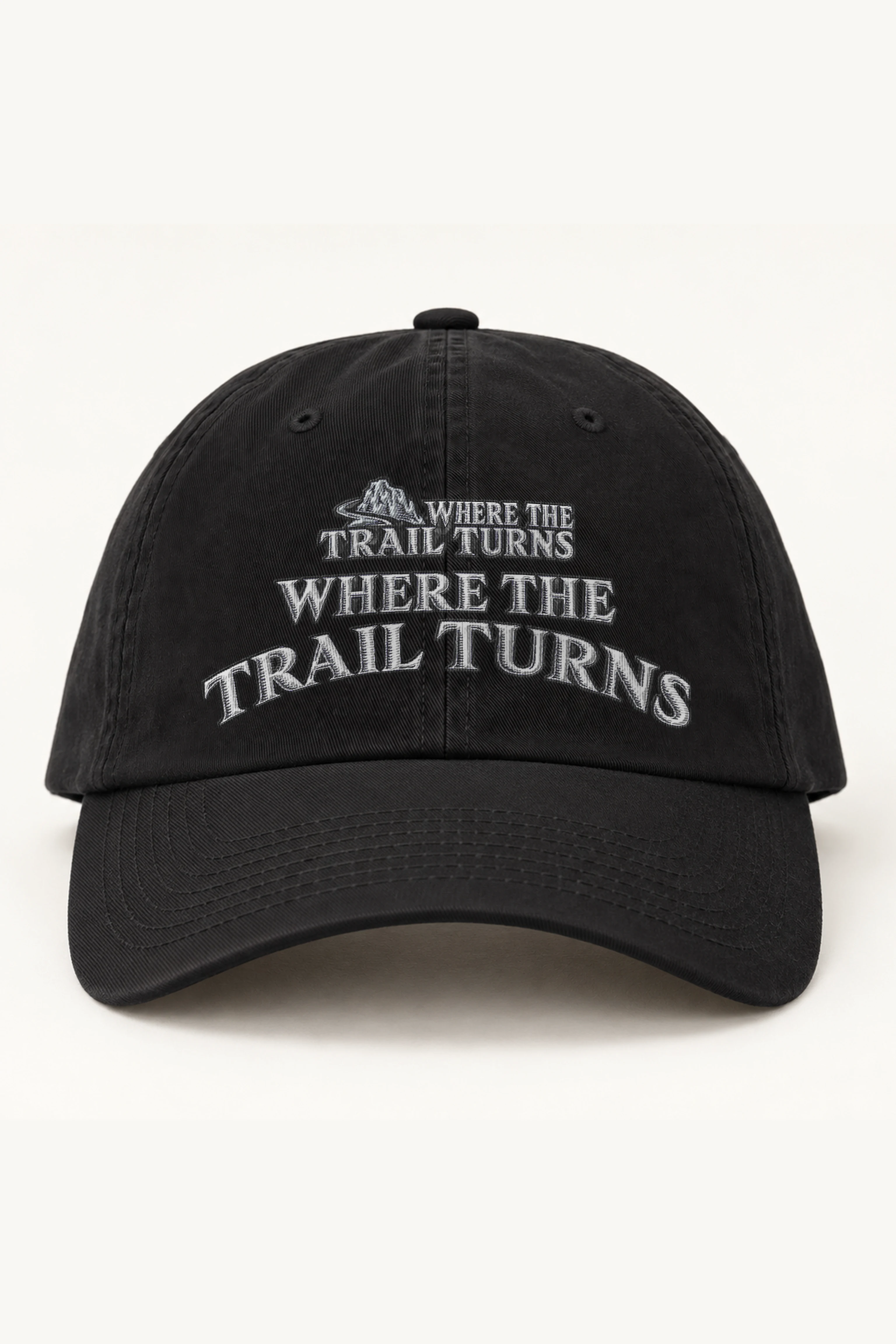"Where The Trail Turns" Classic Dad Hat · Embroidered