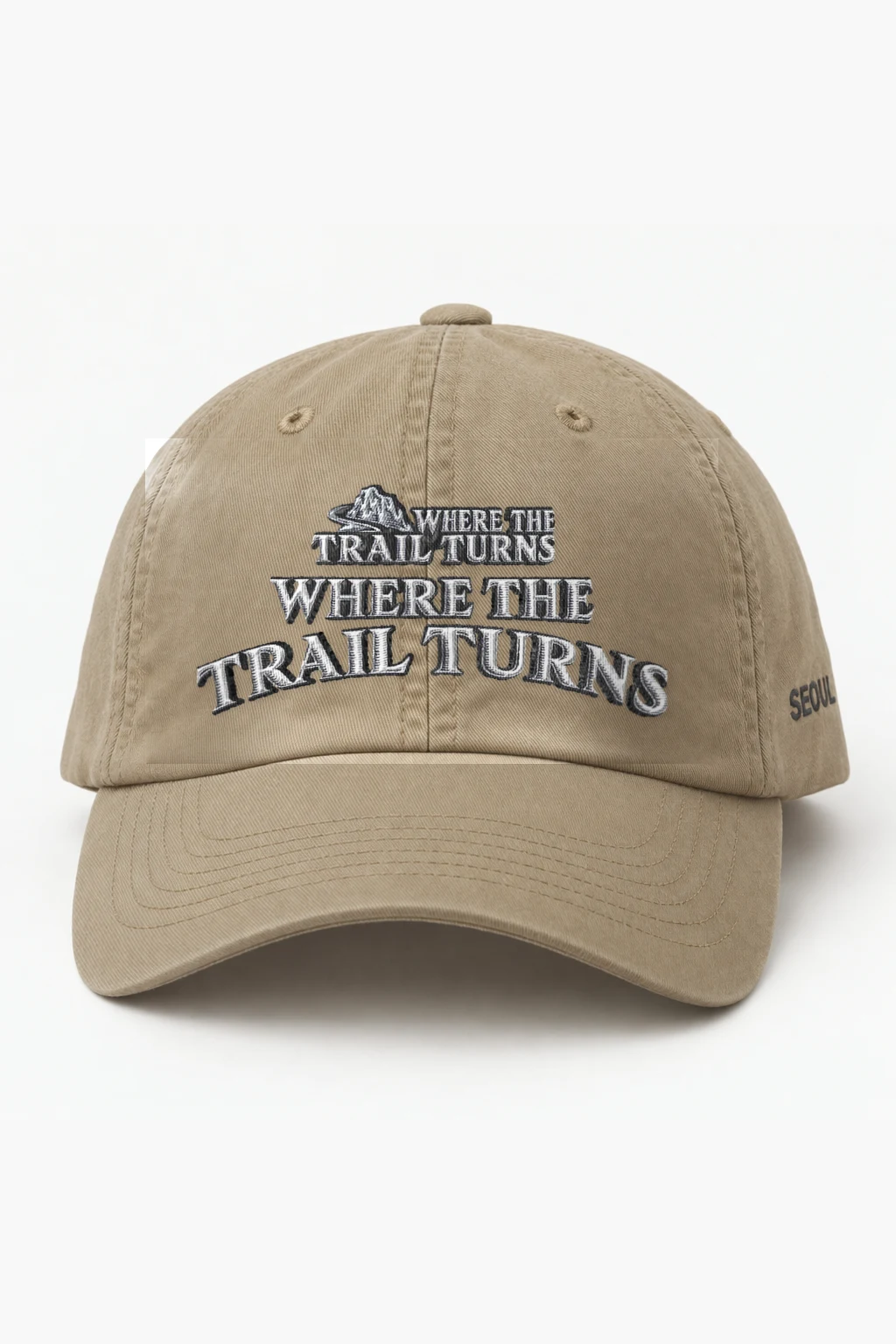 "Where The Trail Turns" Classic Dad Hat · Embroidered